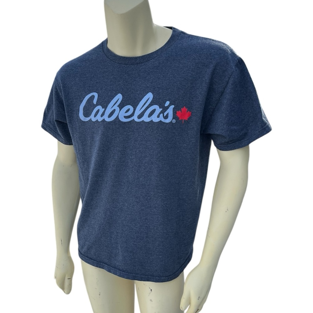 Men’s Large Cabela's Outfitter’s Blue T-Shirt